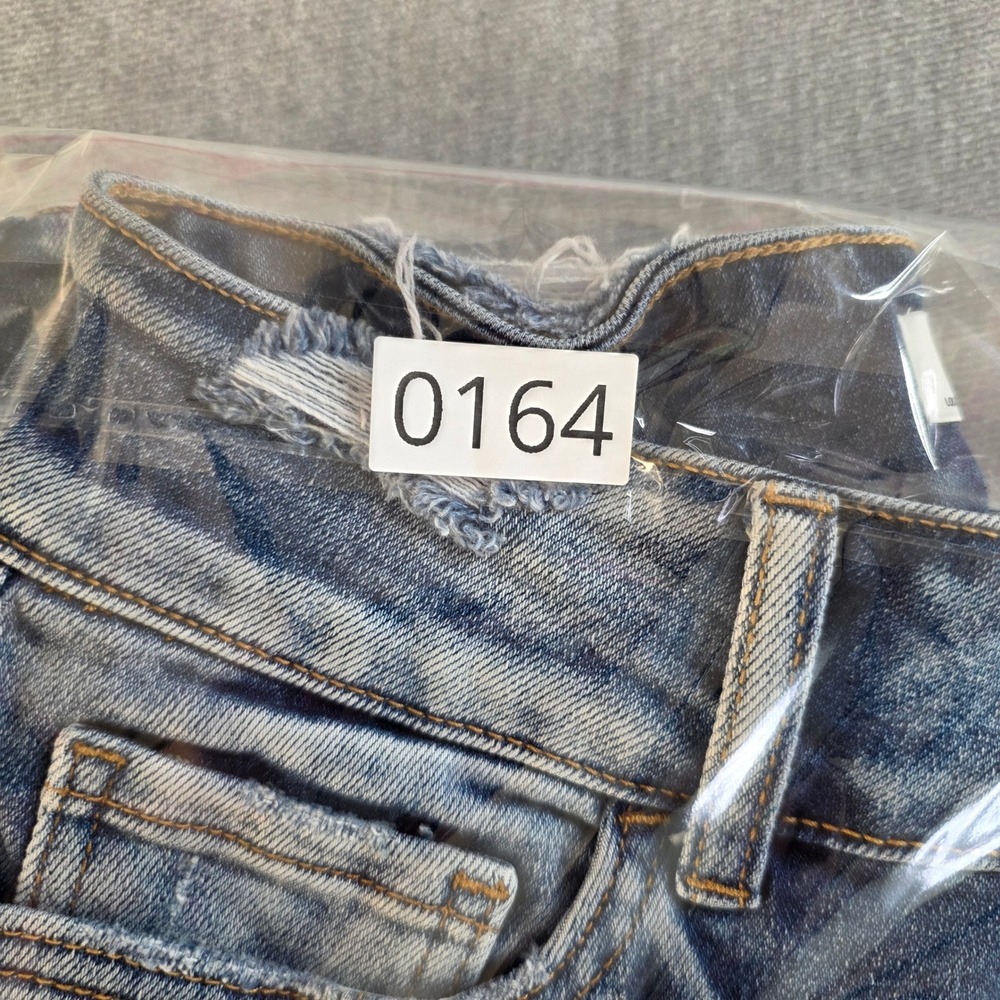 Vervet by Flying Monkey Colorblock Flare Jeans High Rise Panel Denim Sz 28 Boho - Picture 12 of 12